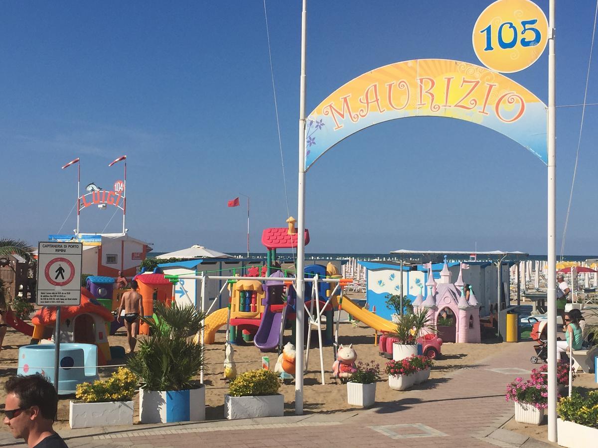 Hotel Gambrinus Rimini Kültér fotó